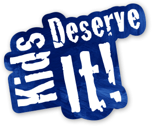 Get a #KidsDeserveIt Shirt; Support Hurricane Harvey Schools