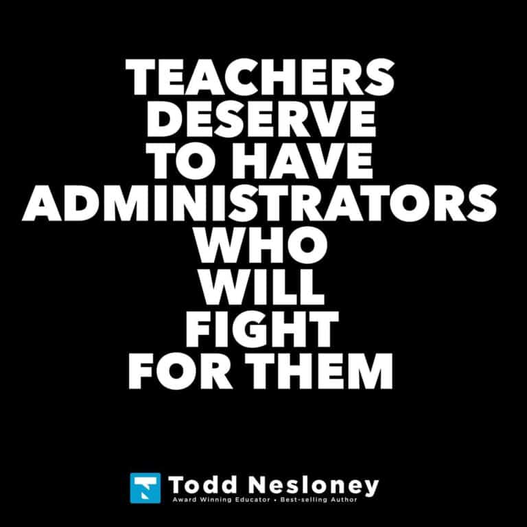 Teachers Deserve…