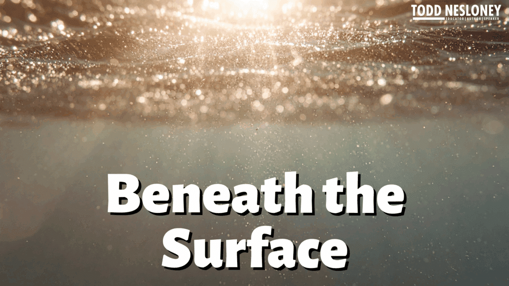 beneath the surface