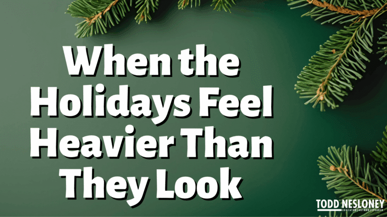 When the Holidays Feel Heavier Than They Look