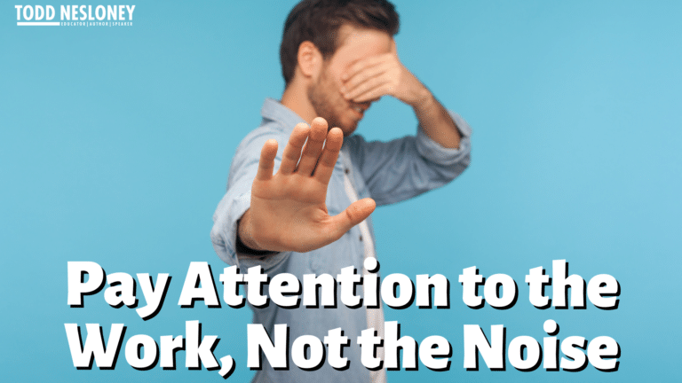 Pay Attention to the Work, Not the Noise