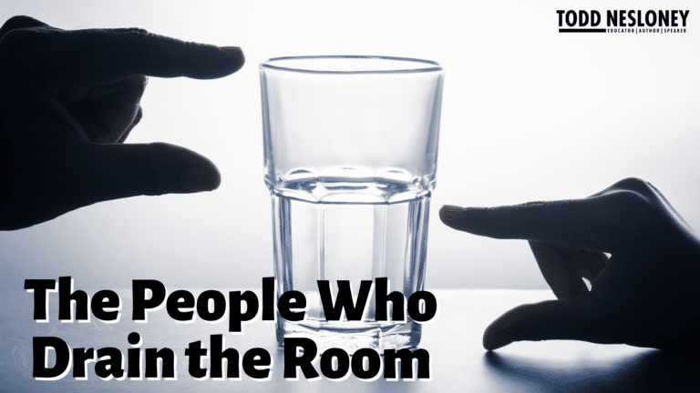 the people who drain the room
